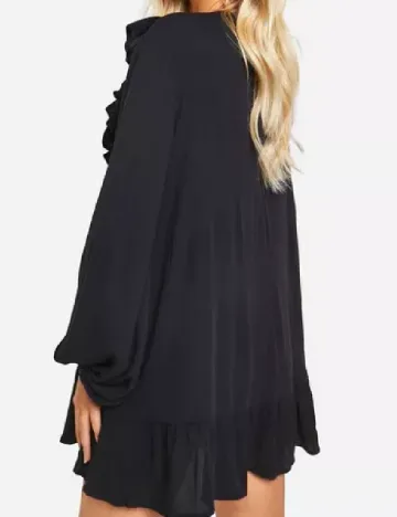 Rochie scurta Boohoo, negru Negru