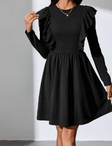 Rochie scurta SHEIN, negru Negru