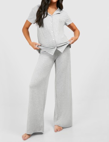 Pijama Boohoo maternity, gri