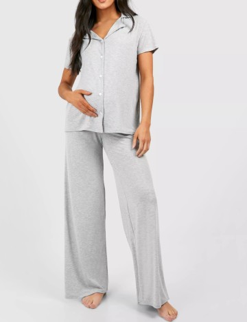 Pijama Boohoo maternity, gri