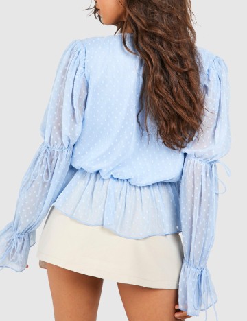 Bluza Boohoo, bleu