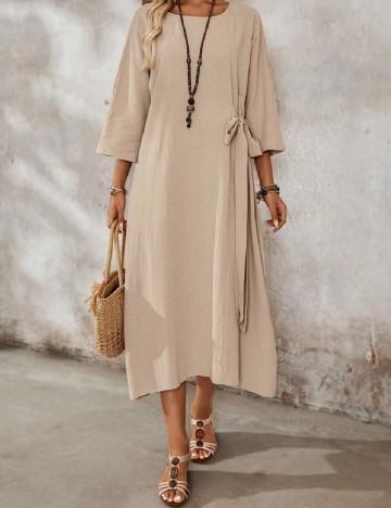 Rochie medie SHEIN, bej