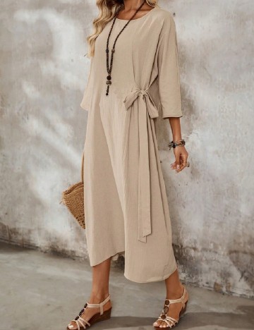 Rochie medie SHEIN, bej