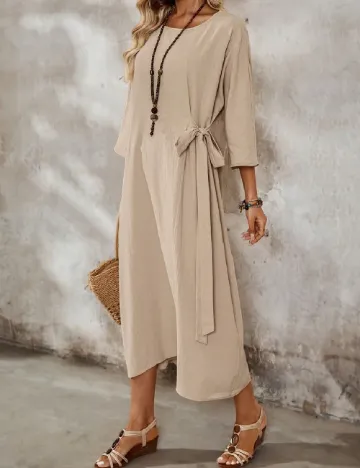 Rochie medie SHEIN, bej