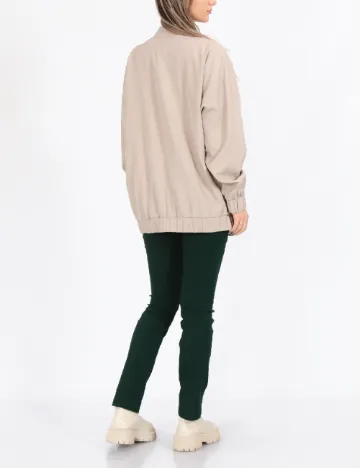 Jacheta Oversize Vero Moda, gri Gri