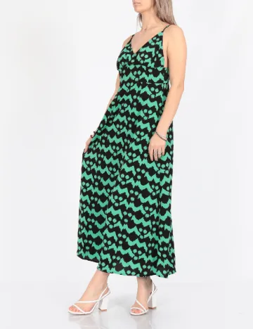 Rochie medie Vero Moda, verde Verde