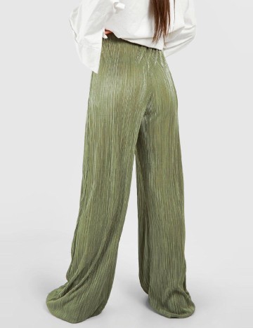 Pantaloni Boohoo, verde