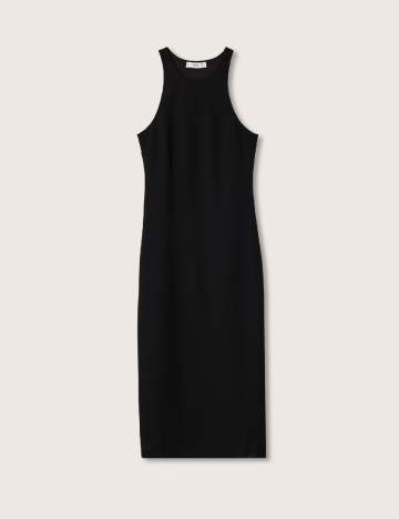 Rochie medie Mango Violeta, negru