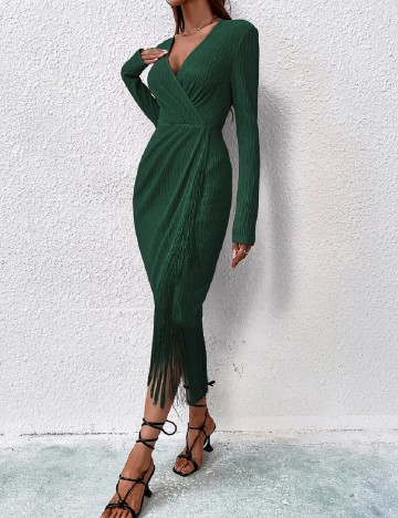 Rochie medie SHEIN, verde