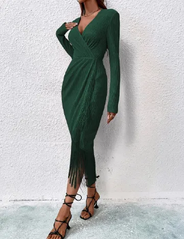 Rochie medie SHEIN, verde Verde