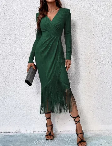 Rochie medie SHEIN, verde Verde