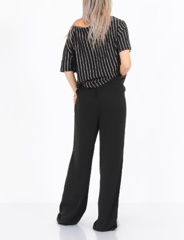 Pantaloni Pieces, negru