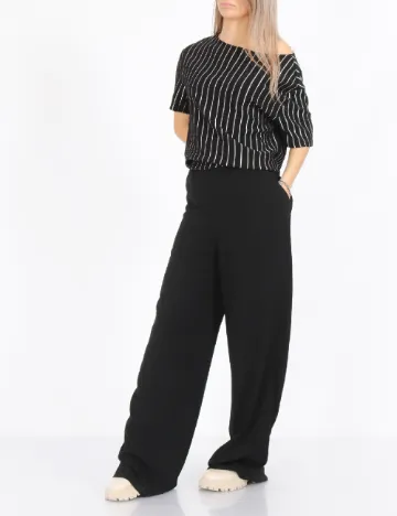 Pantaloni Pieces, negru Negru