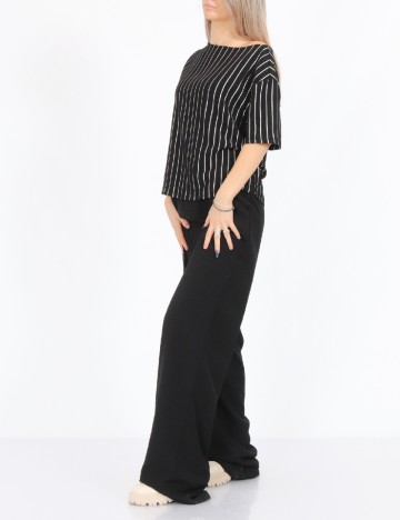 Pantaloni Pieces, negru