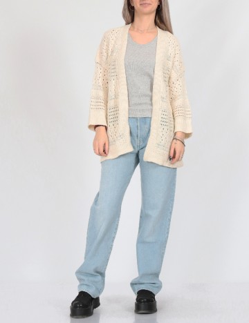 Cardigan Vero Moda, crem