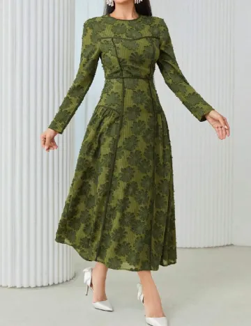 Rochie medie SHEIN, verde Verde