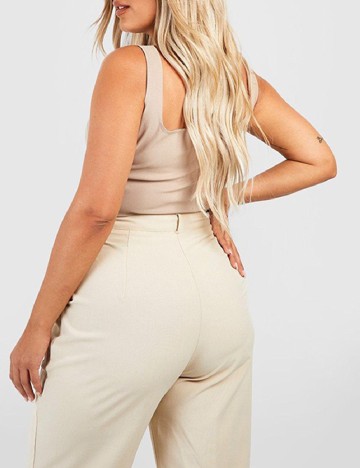 Corset Boohoo Plus Size, bej