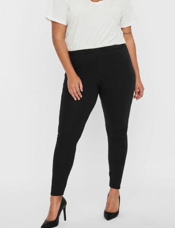 Colanti Vero Moda Curve, negru