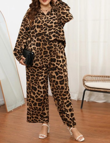 Compleu SHEIN CURVE, animal print