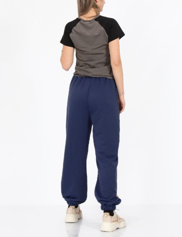 Pantaloni SHEIN, bleumarin