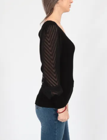 Bluza Vila, negru Negru