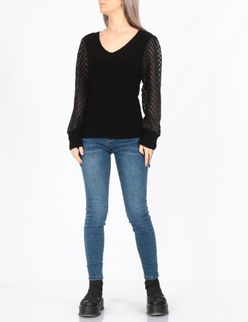 Bluza Vila, negru