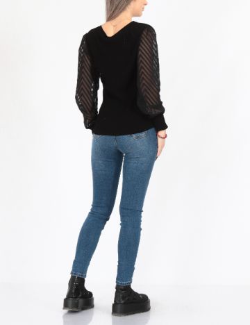 Bluza Vila, negru