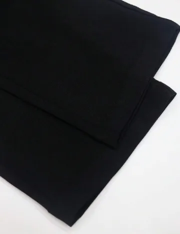 Pantaloni FineLong, negru Negru