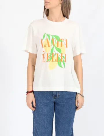 Tricou Vero Moda, alb Alb