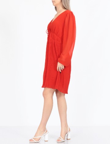 Rochie scurta Vero Moda, rosu