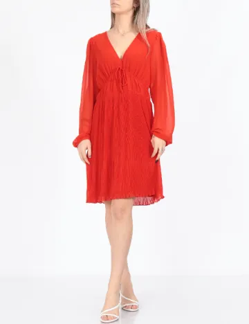 Rochie scurta Vero Moda, rosu Rosu