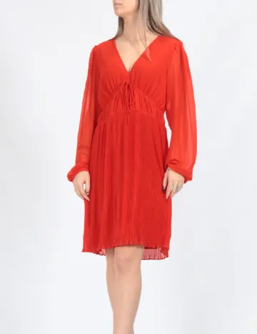 Rochie scurta Vero Moda, rosu Rosu