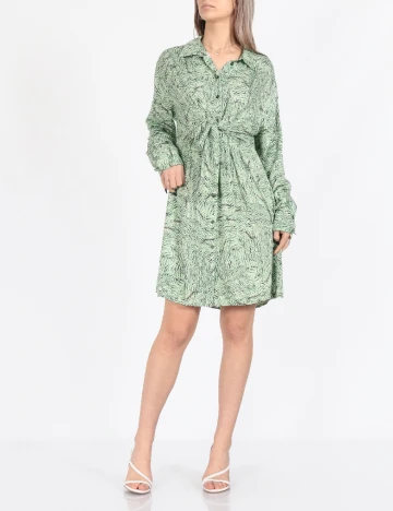 Rochie medie Vero Moda, verde Verde