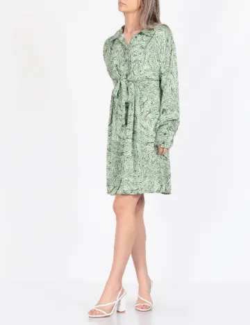 Rochie medie Vero Moda, verde Verde