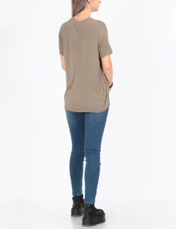 Tricou Jacqueline de Yong, kaki Verde