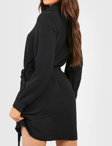 Rochie scurta Boohoo, negru Negru