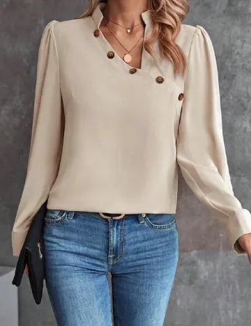 Bluza SHEIN, crem Crem