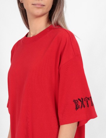 Tricou Oversize Only, rosu