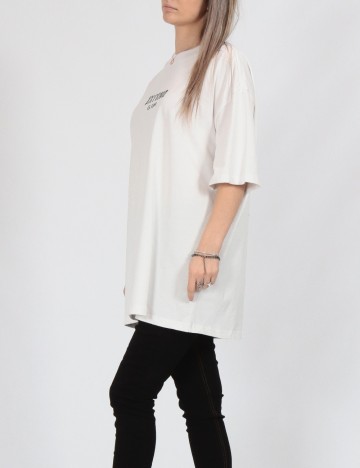 Tricou Oversize Only, alb