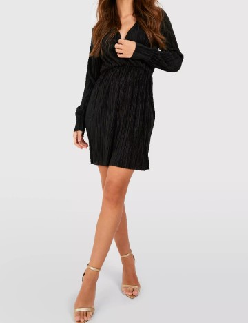 Rochie scurta Boohoo, negru