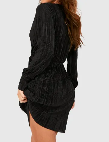 Rochie scurta Boohoo, negru Negru