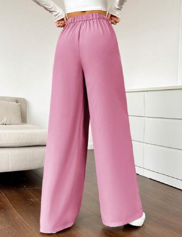 Pantaloni SHEIN, roz