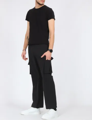 Pantaloni SHEIN, negru Negru