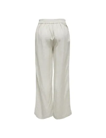 Pantaloni Jacqueline de Yong, bej Crem