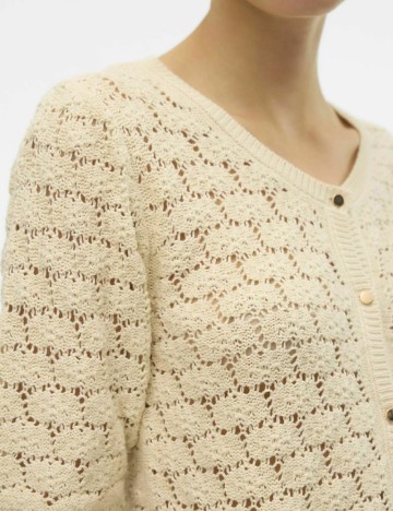 Cardigan Vero Moda, crem