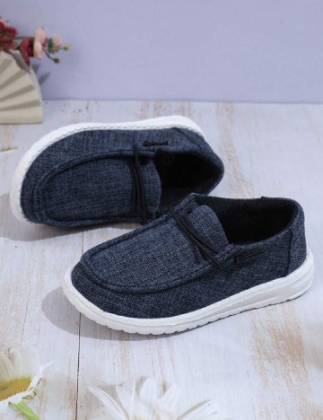 Mocasini Shein Kids, bleumarin