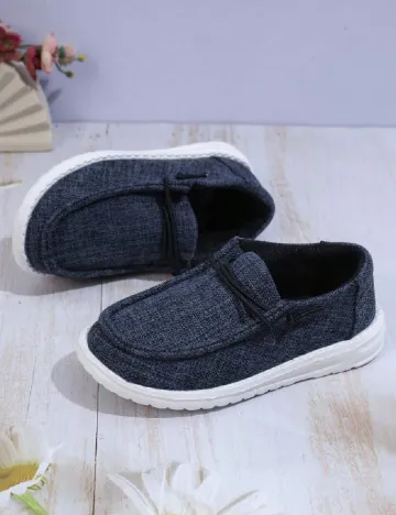 Mocasini Shein Kids, bleumarin Albastru