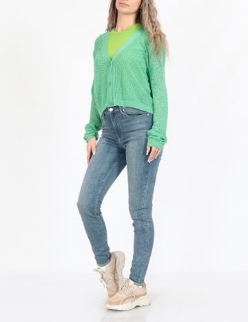 Cardigan Vero Moda, verde