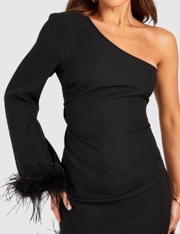 Rochie scurta Boohoo, negru