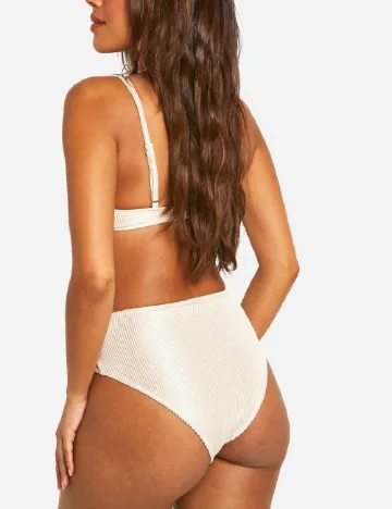 Sutien de baie Boohoo, crem Crem